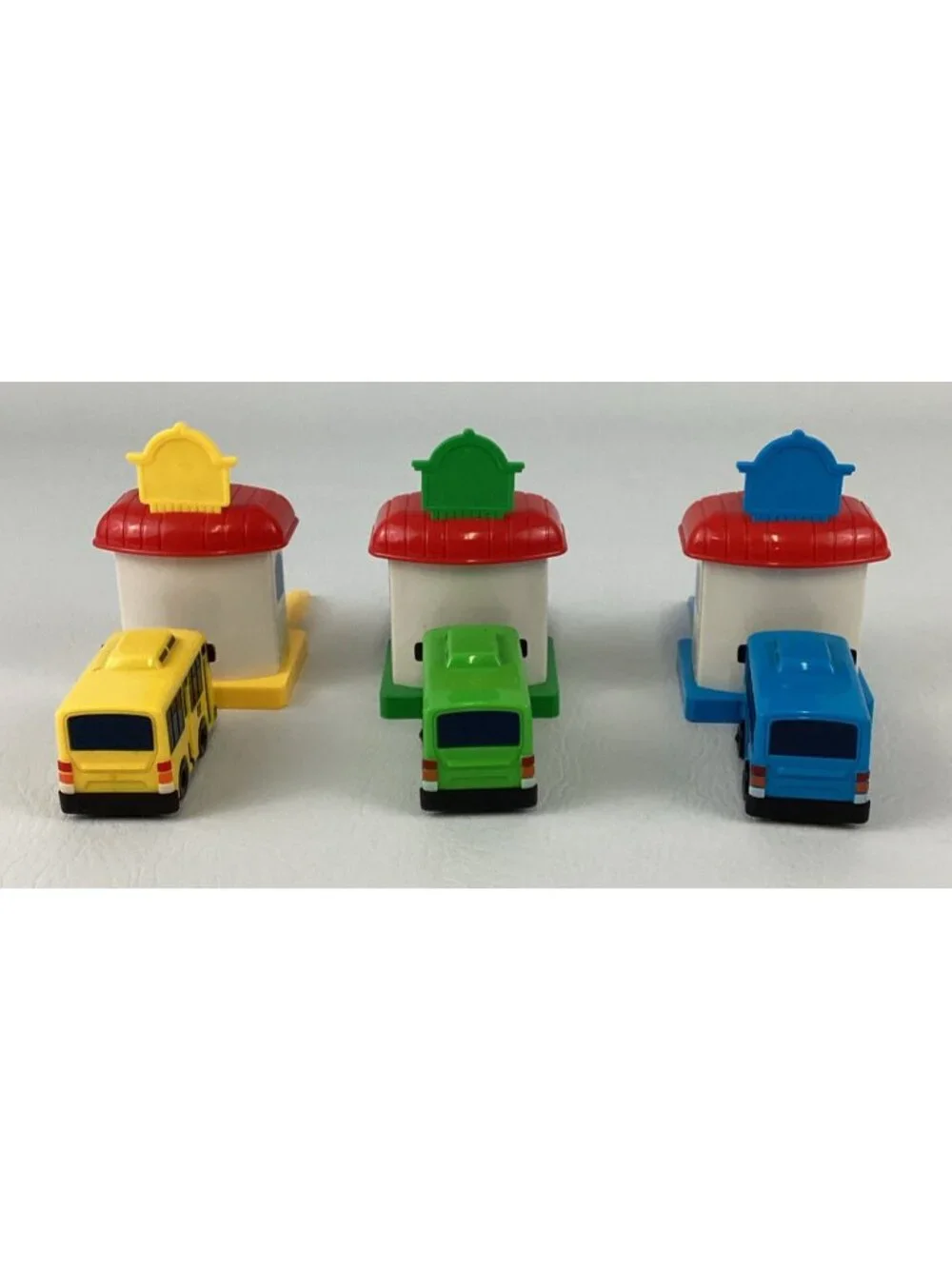 Tayo The Little Bus Station Toy Vehicles Launcher Garages Lot Toys